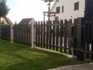 Metallzaun aus Polen