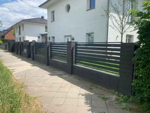 Metallzaun aus Polen