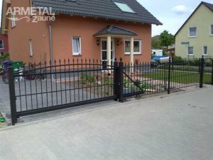 Stabzierzaun aus Polen